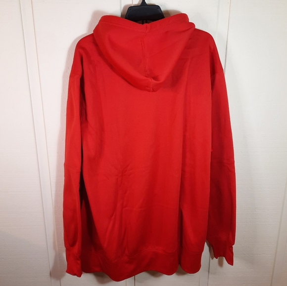 NWT Nike Philadelphia Phillies Logo Legacy Pullover Therma DryFit Hoodie RED - Picture 4 of 6